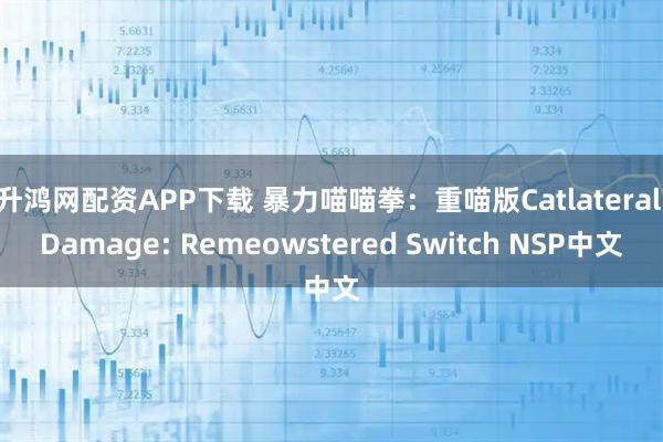 升鸿网配资APP下载 暴力喵喵拳：重喵版Catlateral Damage: Remeowstered Switch NSP中文